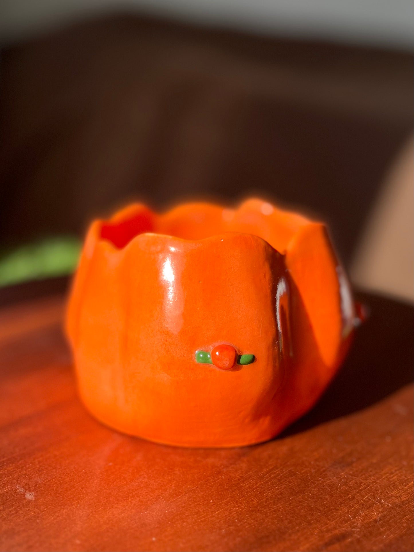 Pierced Pumpkin Bowl