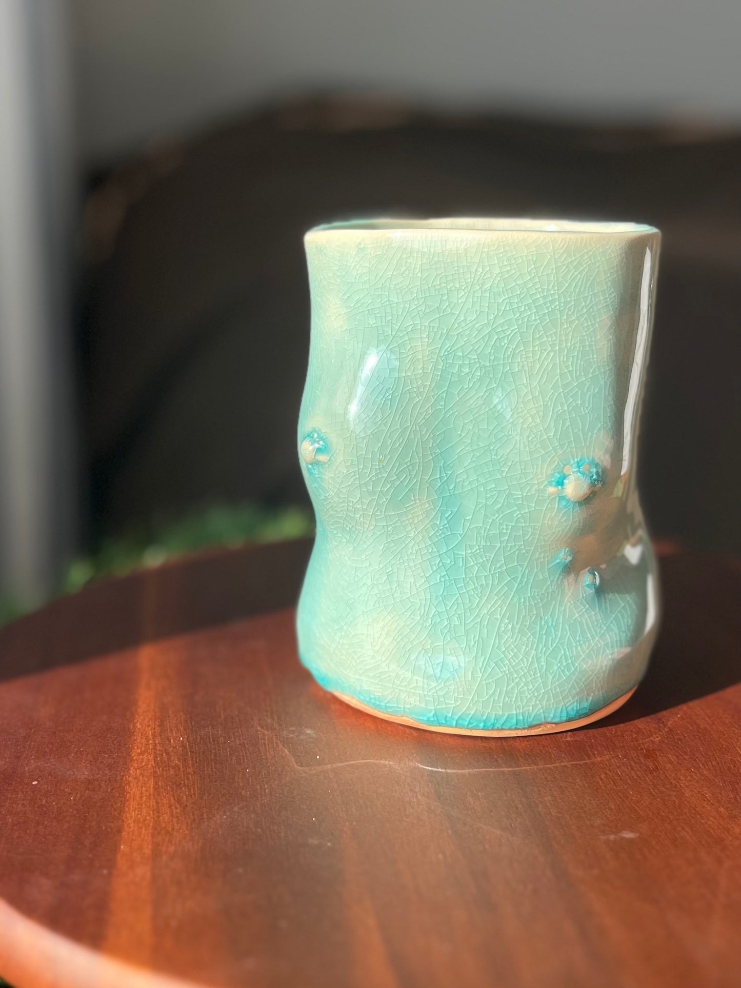 Crackle Blue Boobies