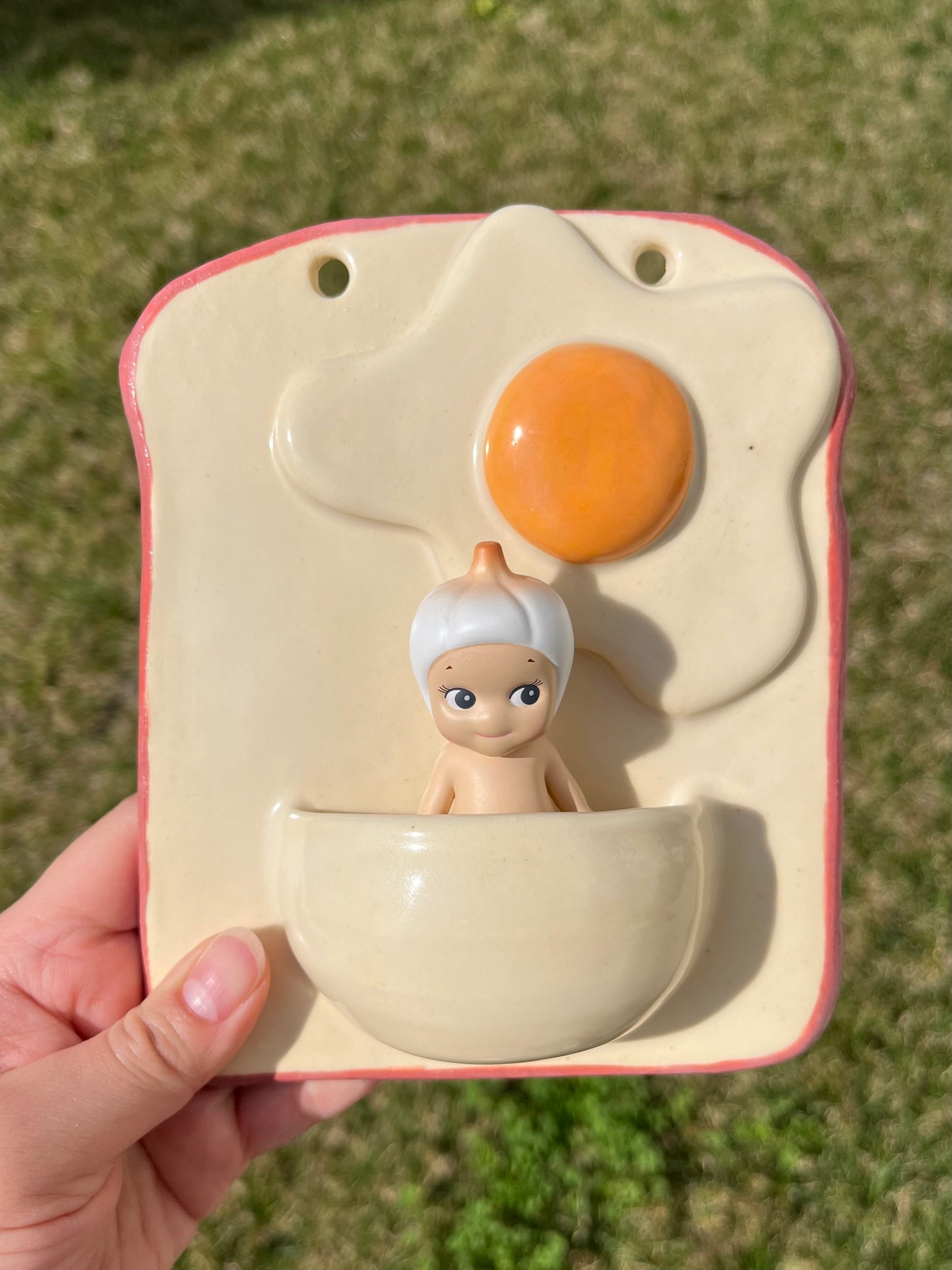Egg on Toast Wall Hanger