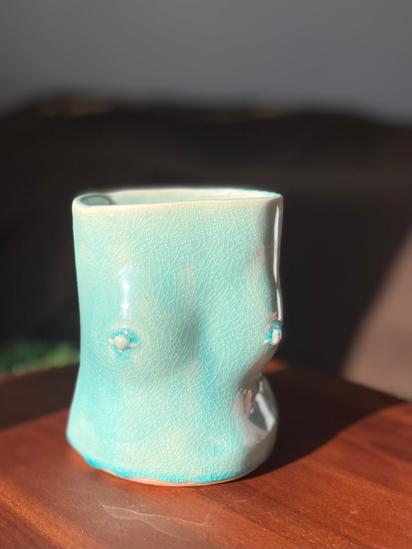 Crackle Blue Boobies