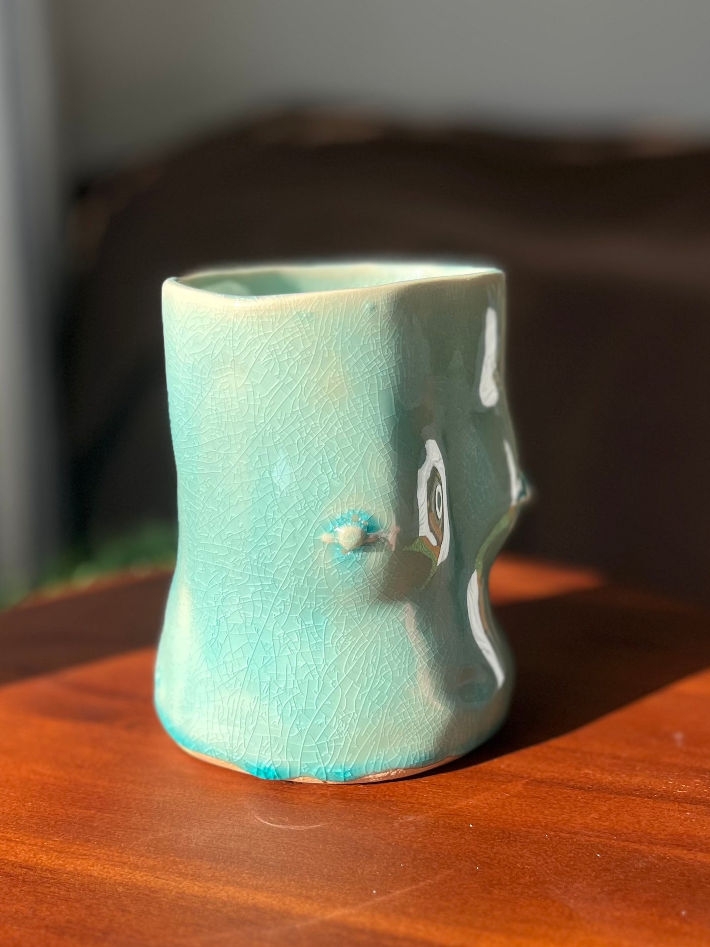 Crackle Blue Boobies