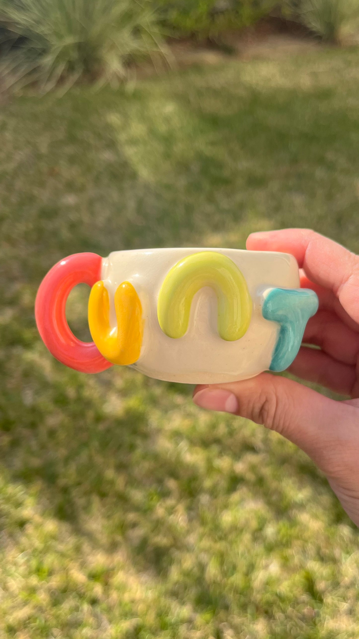 Mini Rainbow Cunt Mug