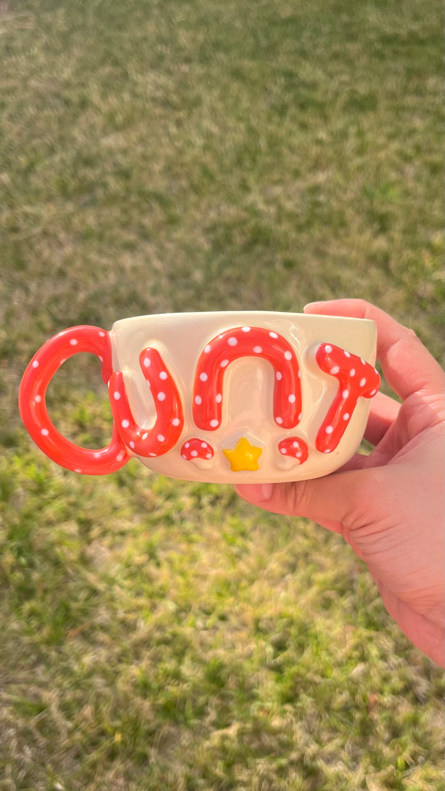 Mushroom Mini Cunt Mug