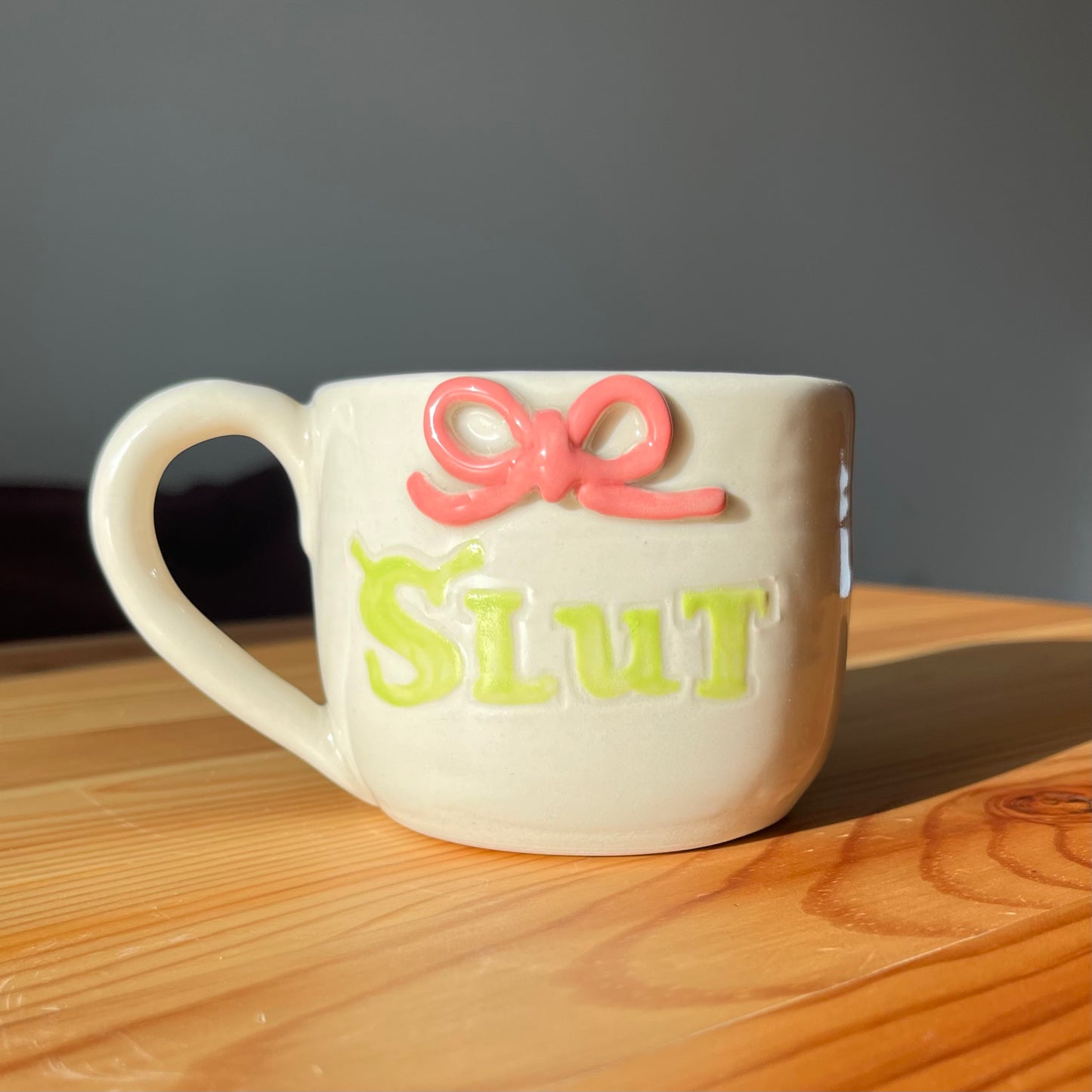 Coquette Shrek Slut Mug