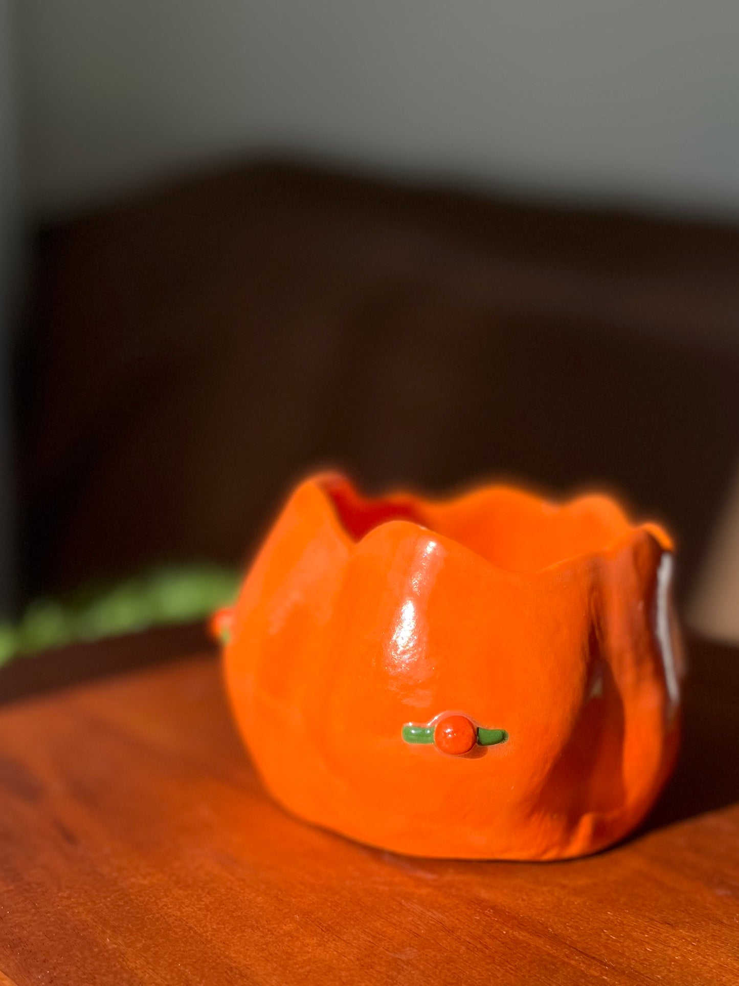 Pierced Pumpkin Bowl