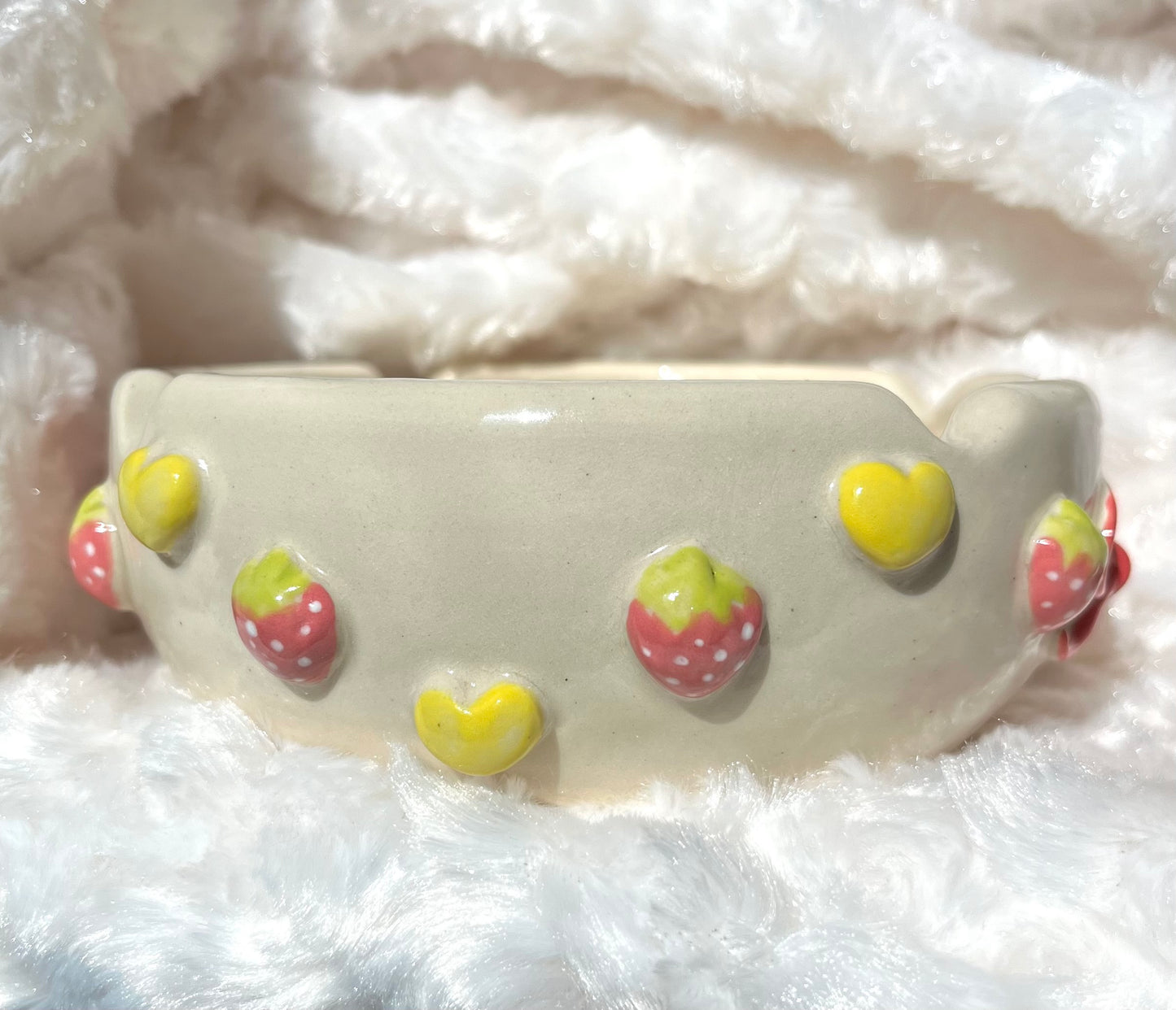 Strawberry Ribbon Ashtray