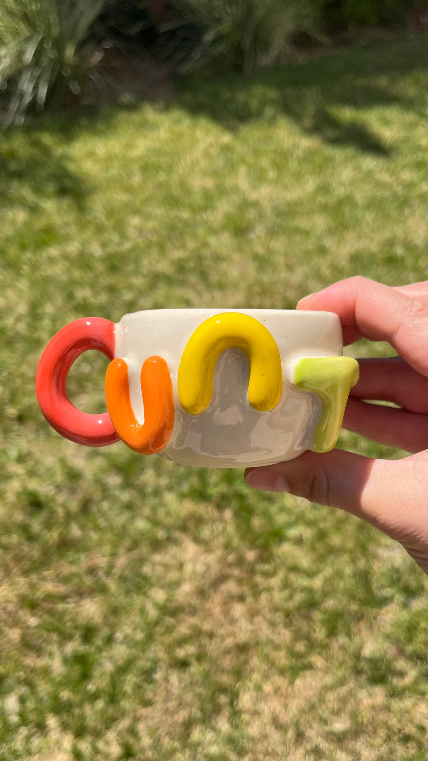 Mini Rainbow Cunt Mug