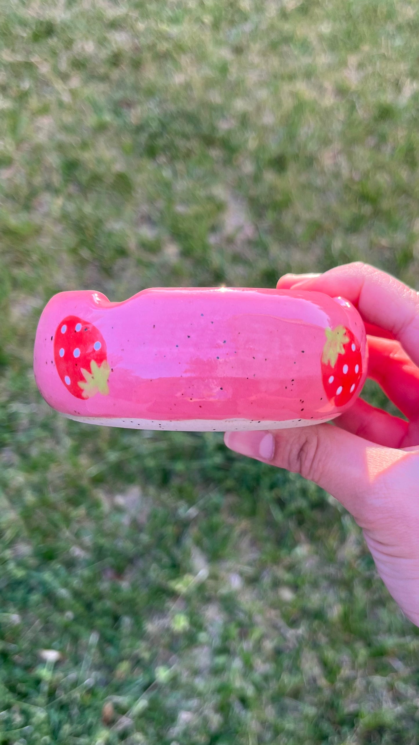 Strawberry “Hope Your Rapist Dies!” Ashtray