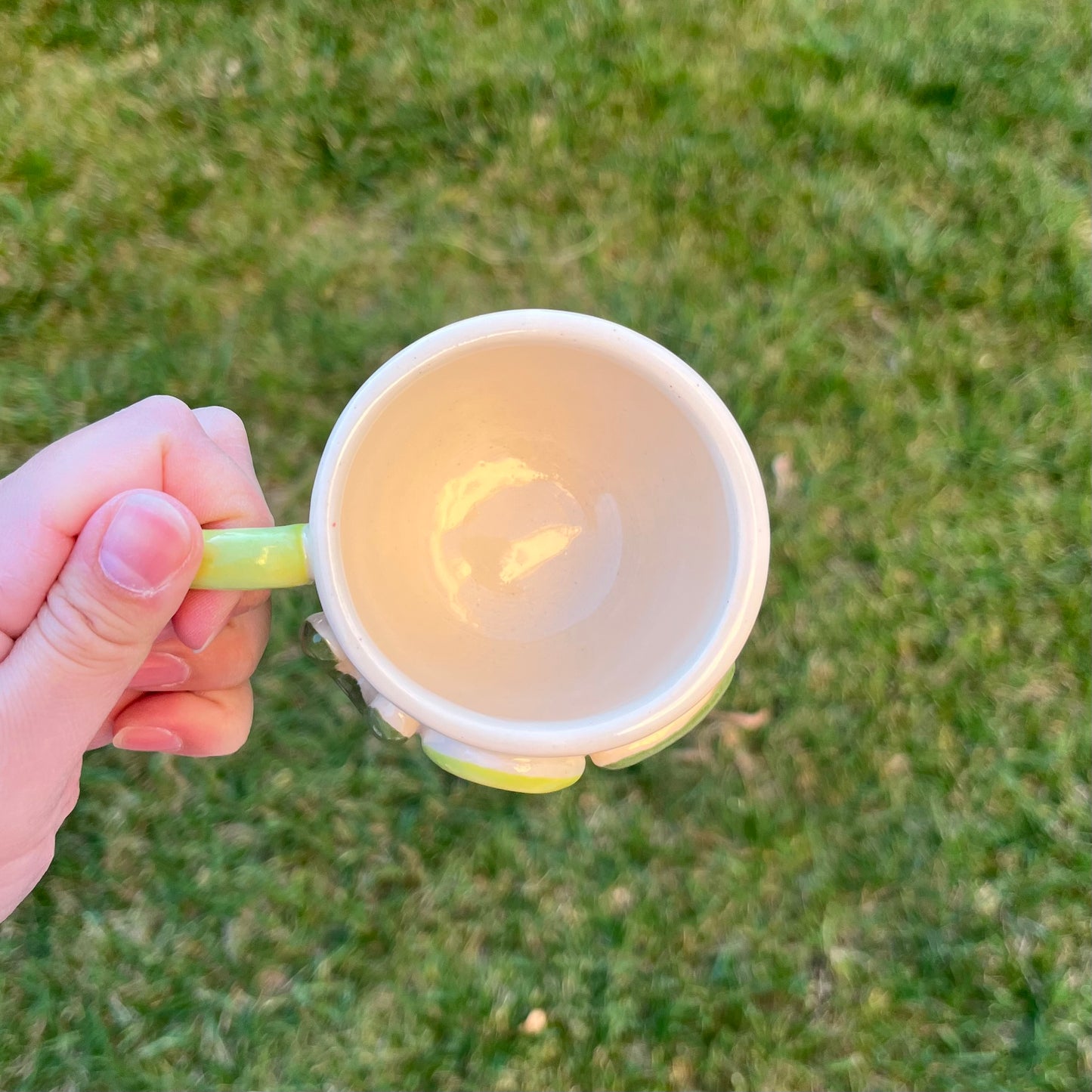Mini Mean Green Cunt Mug