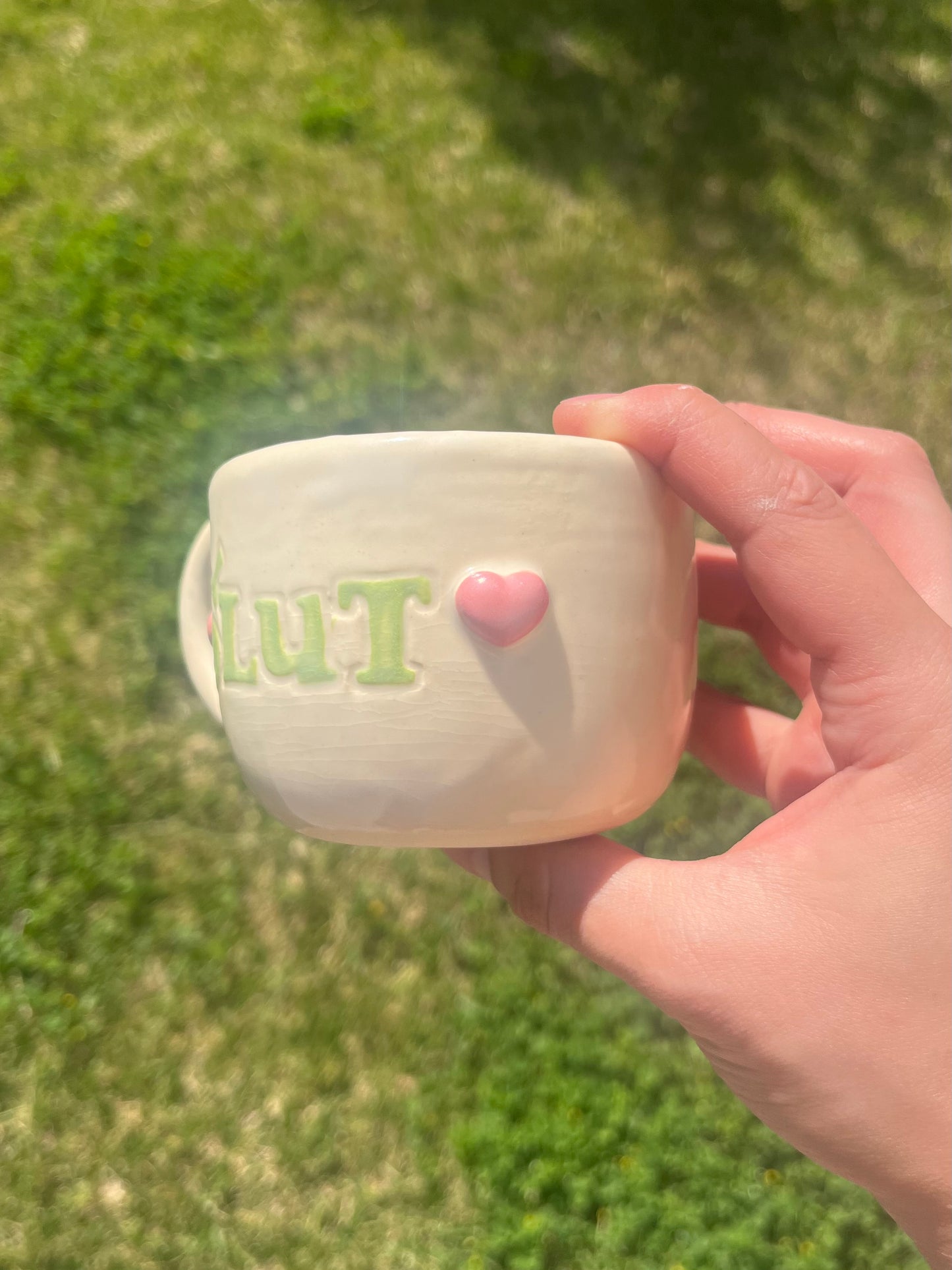 Shrek Slut Heart Mug
