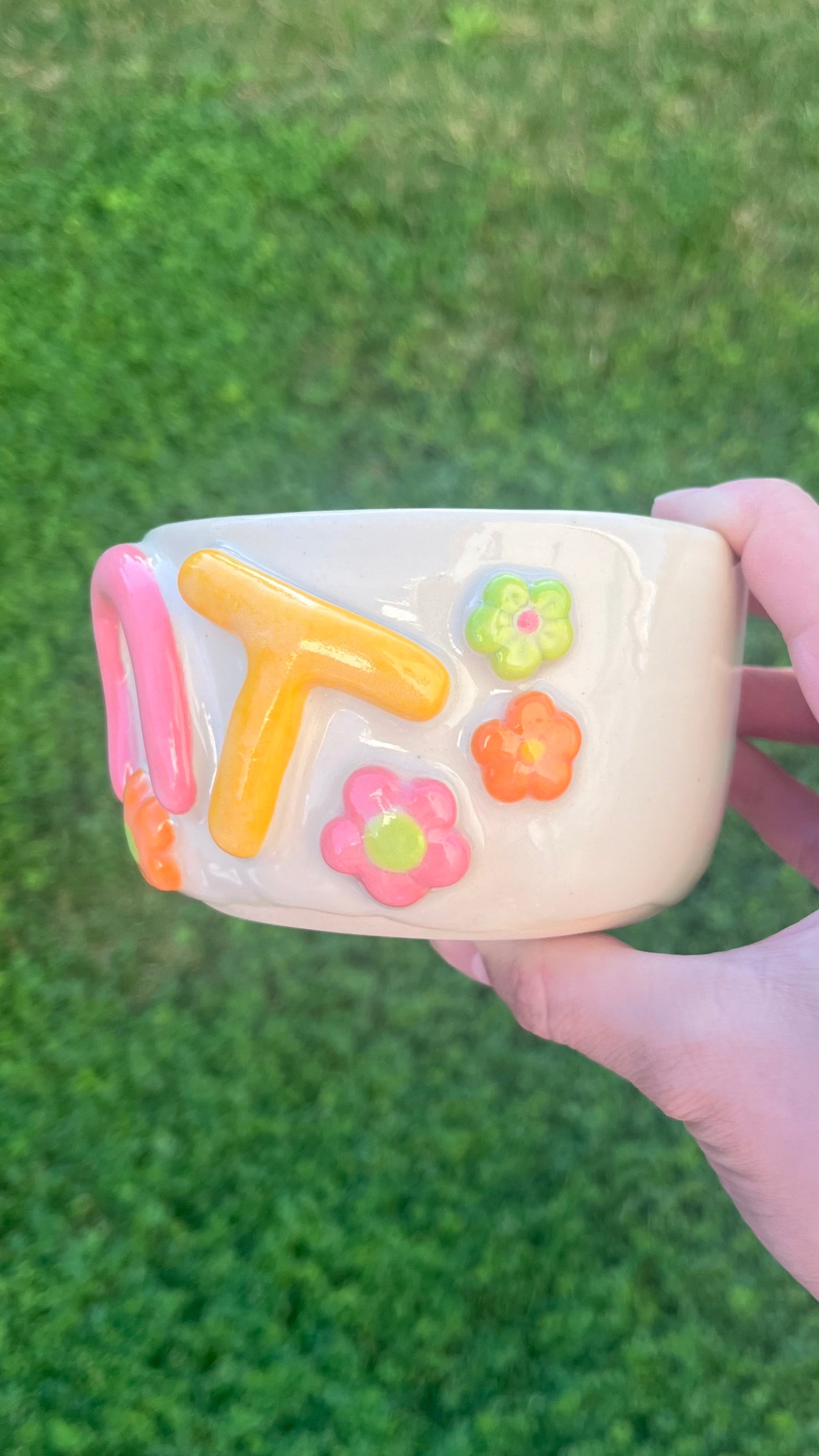 Flower Power Cunt Mug