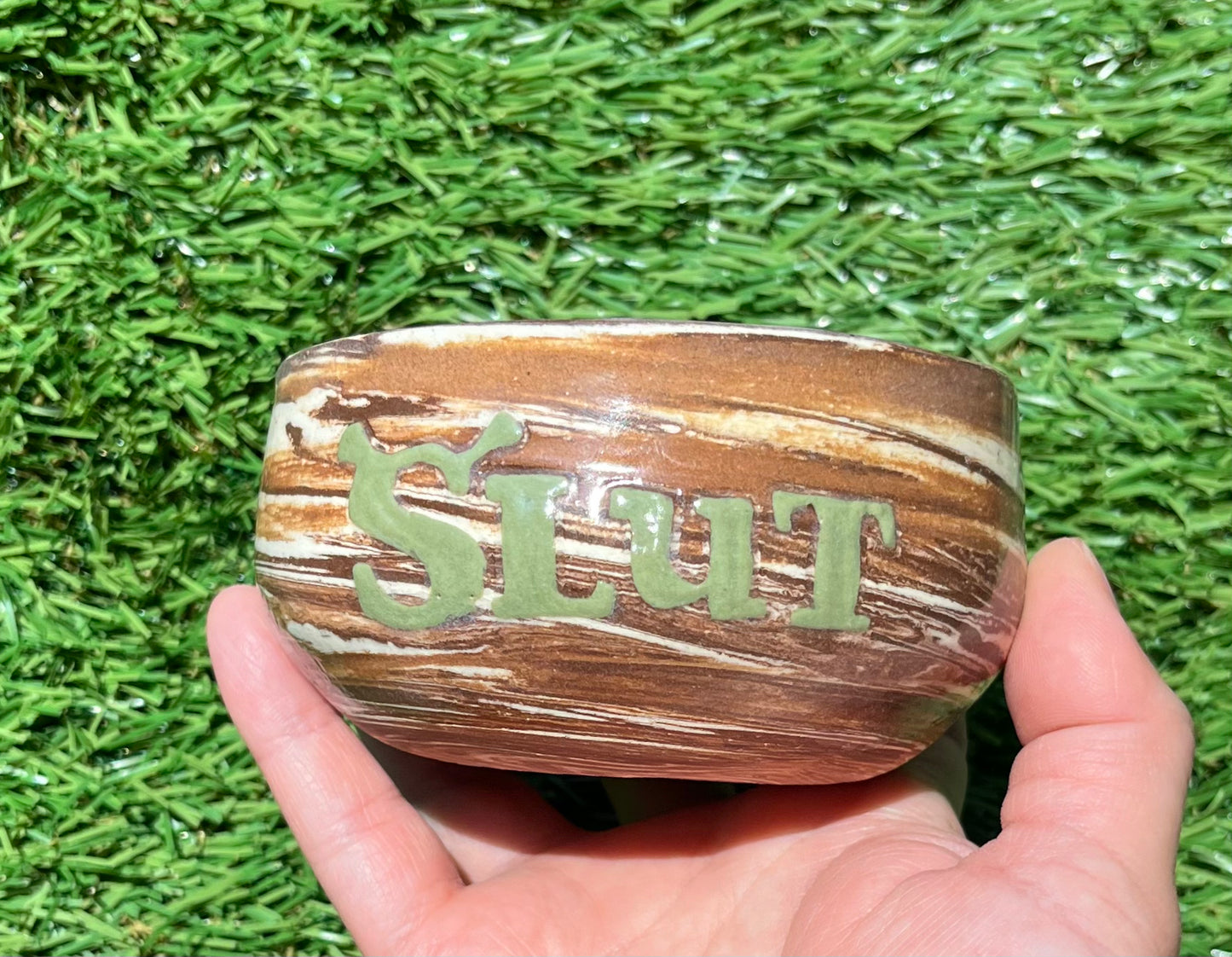 Swirly Slut Bowl