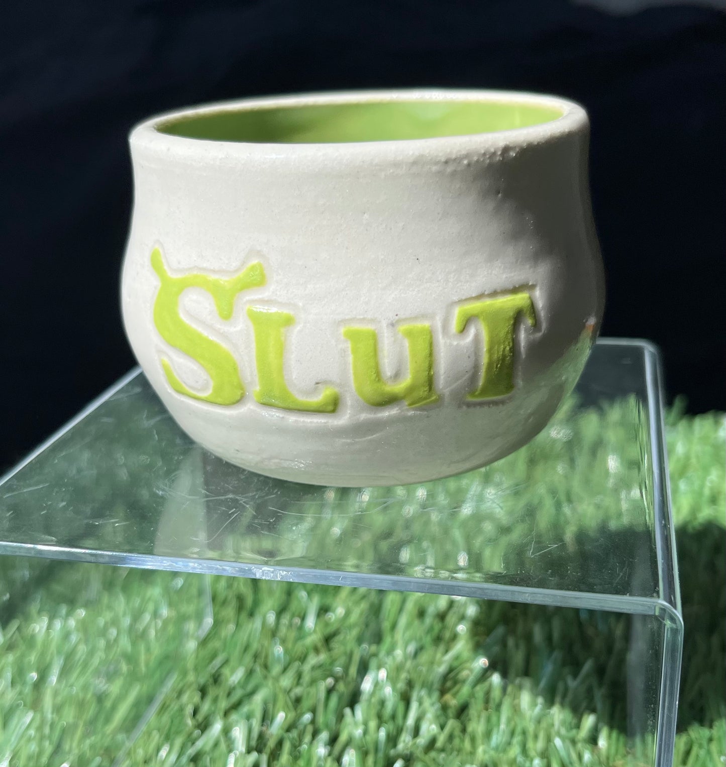 Ogre Green Slut Bowl