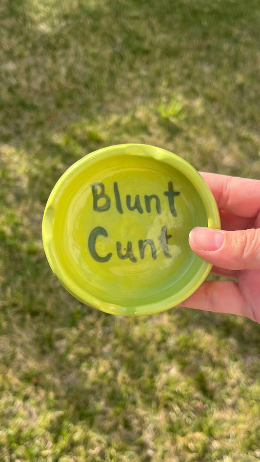 Cherry “Blunt Cunt” Ashtray