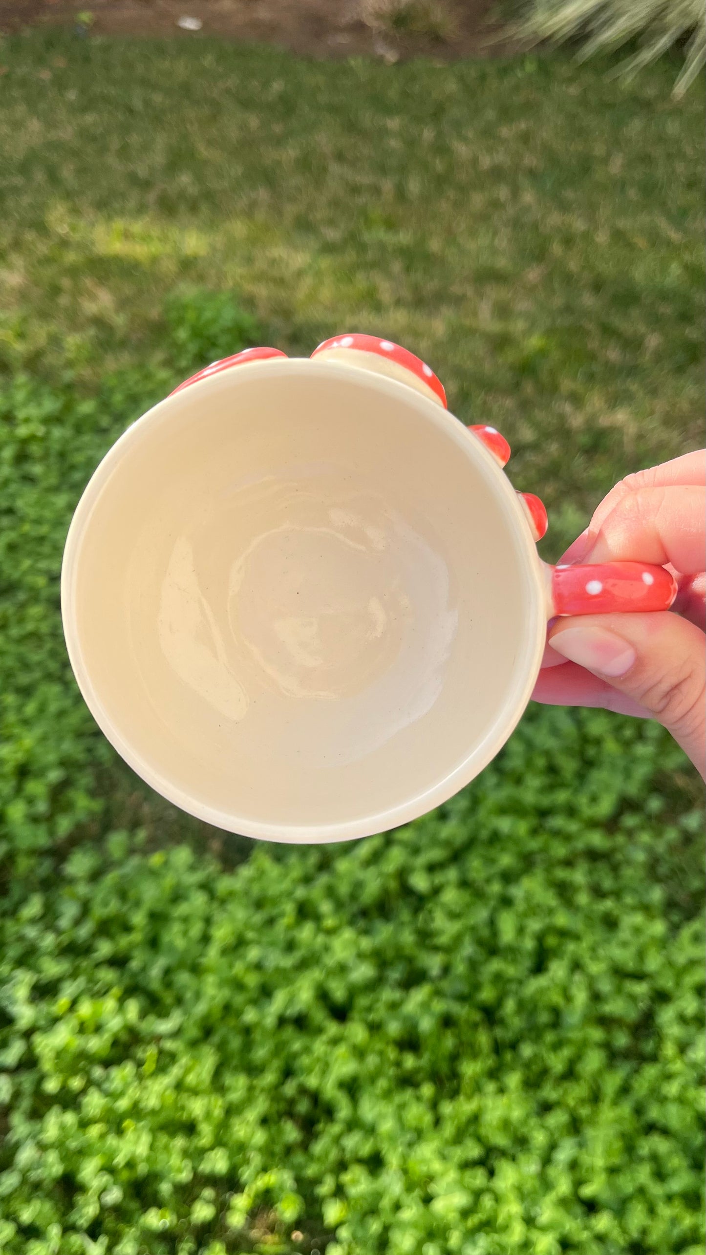 Dot Mushroom Cunt Mug