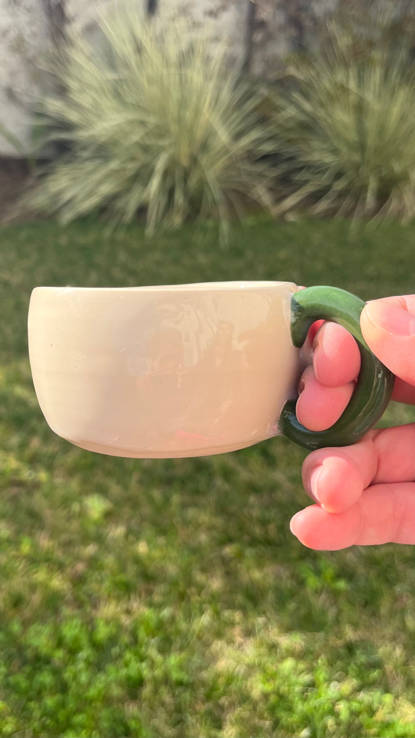 Mini Mean Green Cunt Mug