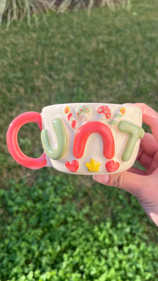 Festive Mushroom Cunt Mug