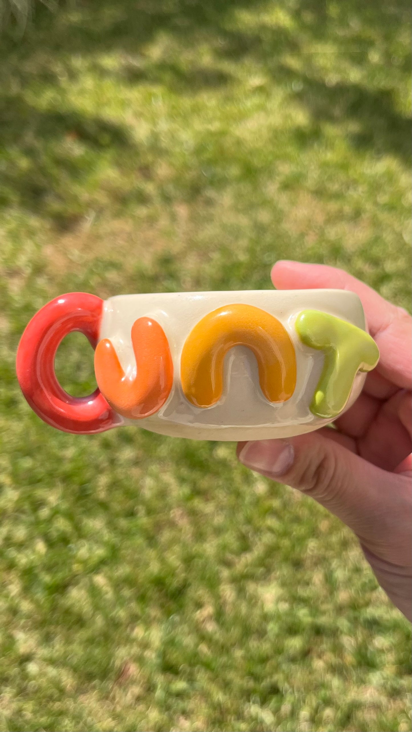 Mini Rainbow Cunt Mug
