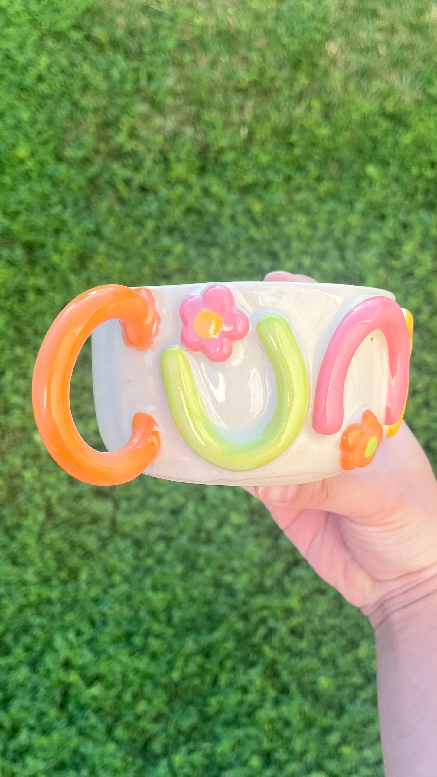 Flower Power Cunt Mug