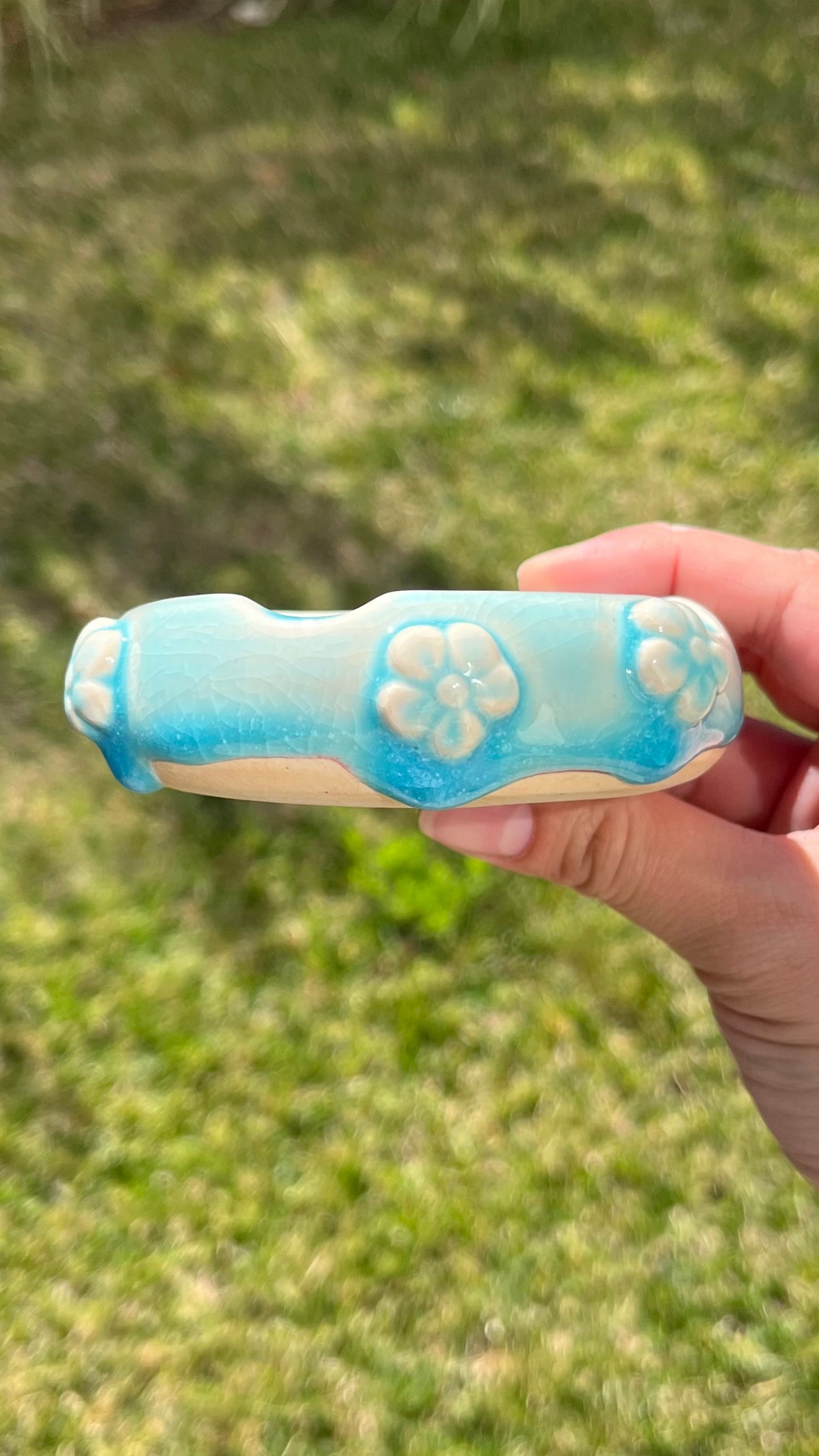 *SECONDS* Mermaid Flower Power Ashtray