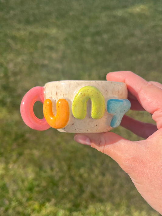 Mini Rainbow Cunt Mug