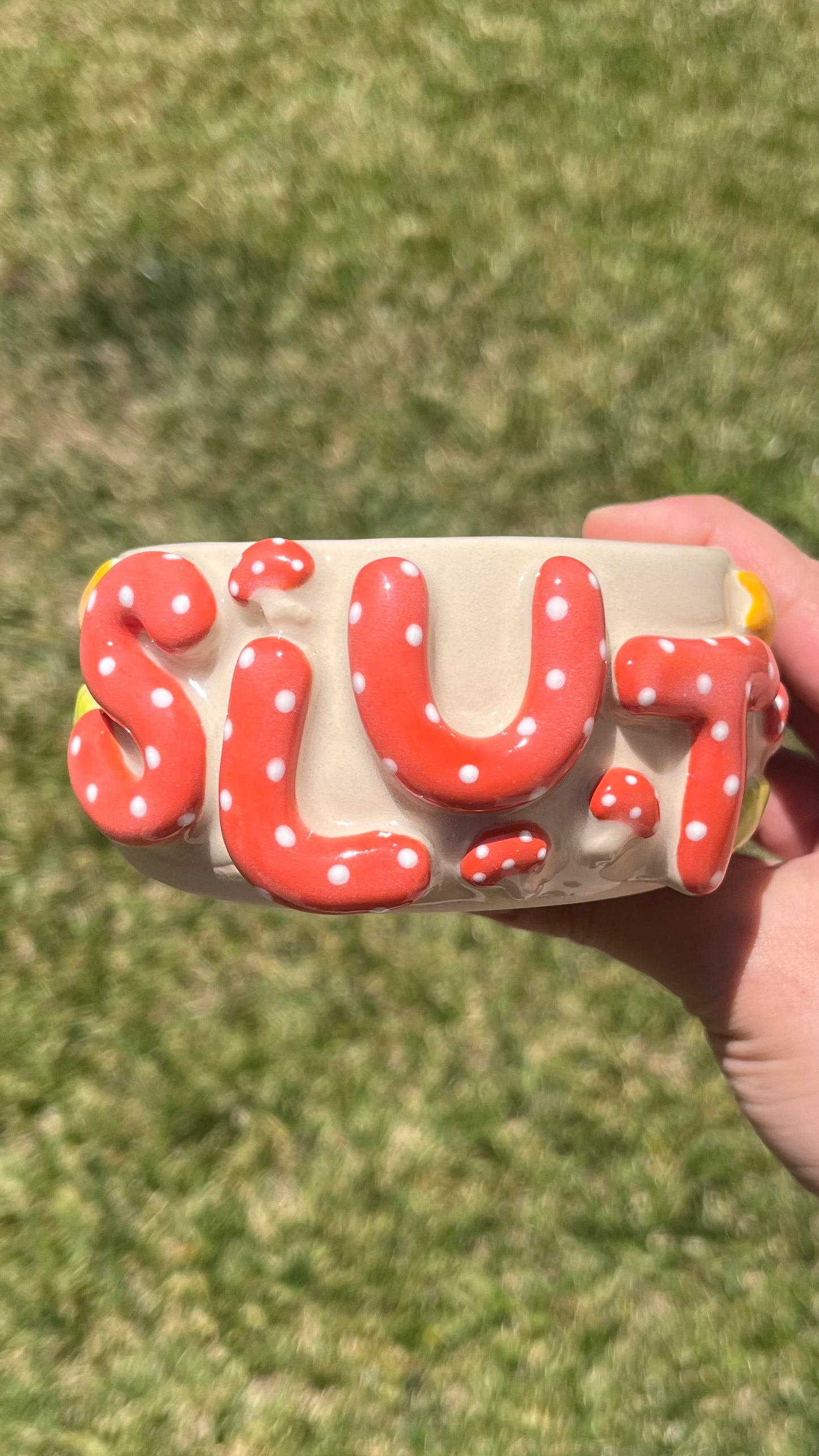 Dot Mushroom Slut Bowl