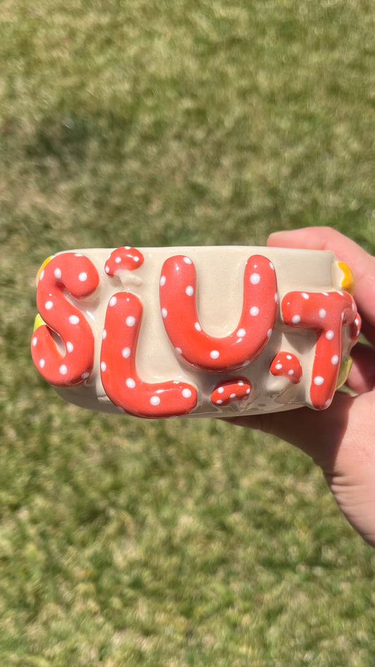 Dot Mushroom Slut Bowl
