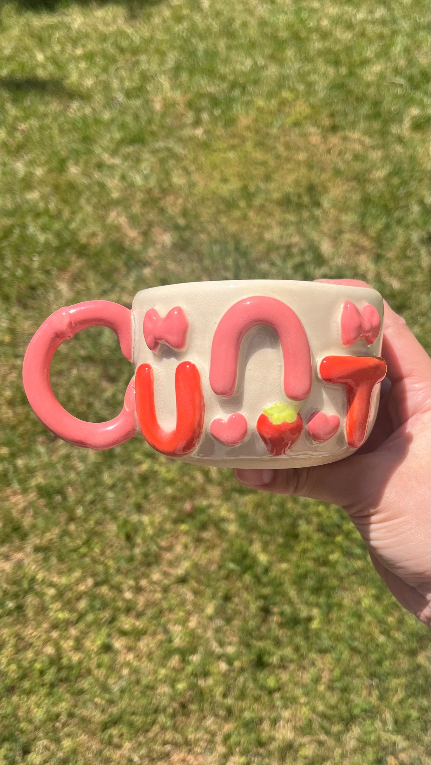 *SECONDS* Kawaii Strawberry Cunt Mug