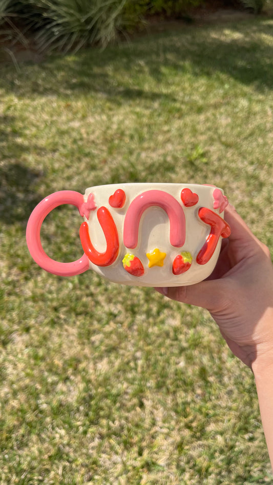 Kawaii Strawberry Cunt Mug
