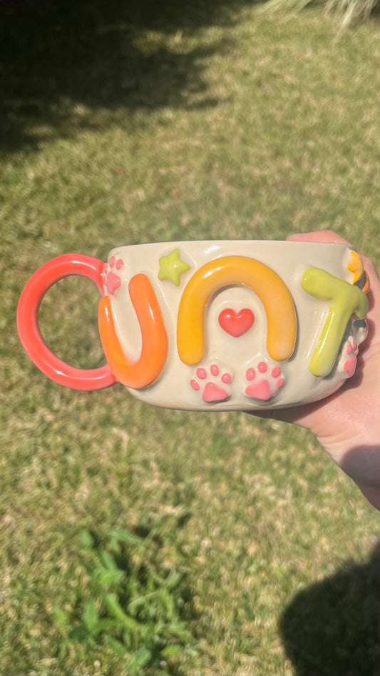Paw! Cunt Mug XL