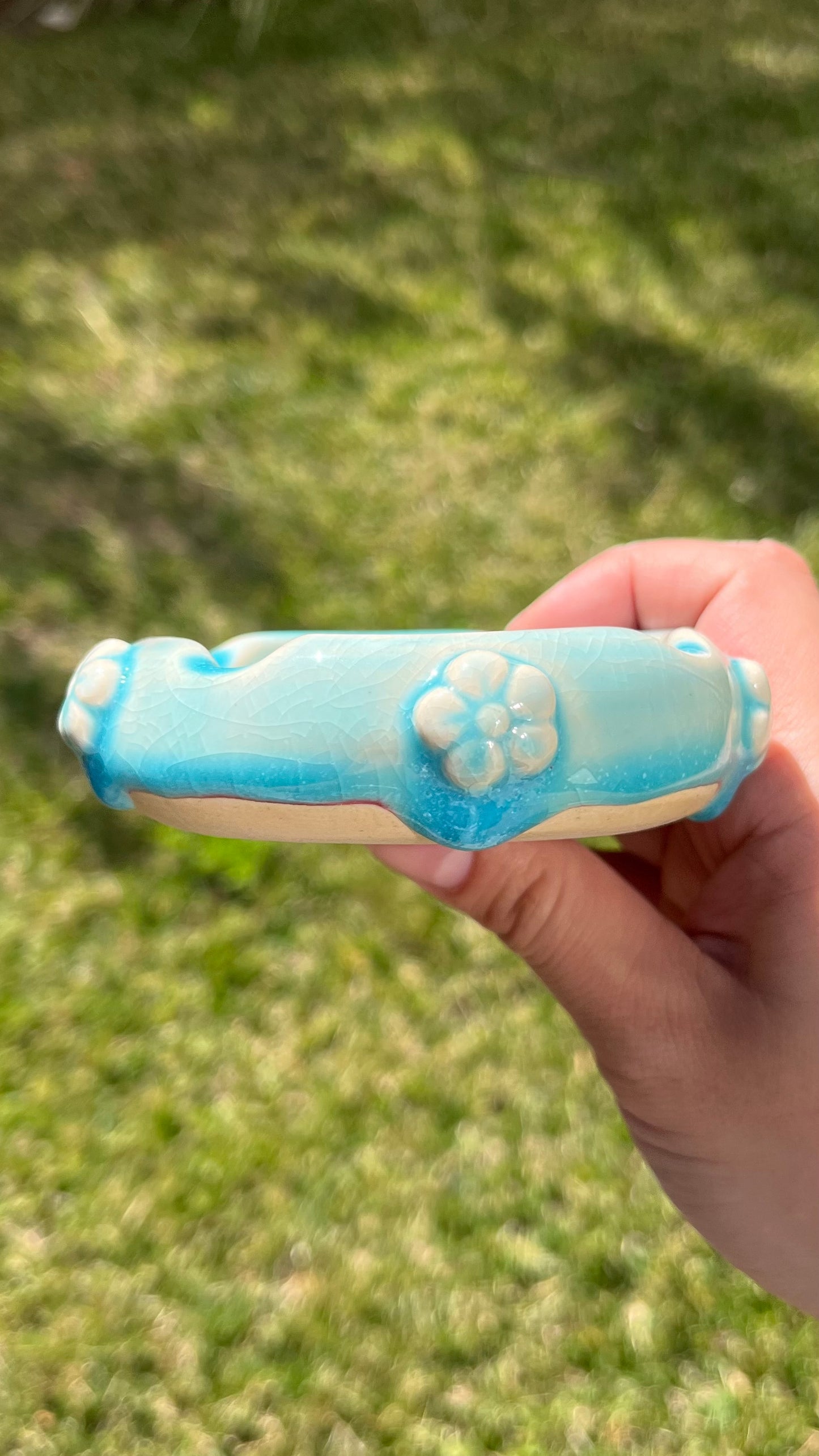*SECONDS* Mermaid Flower Power Ashtray