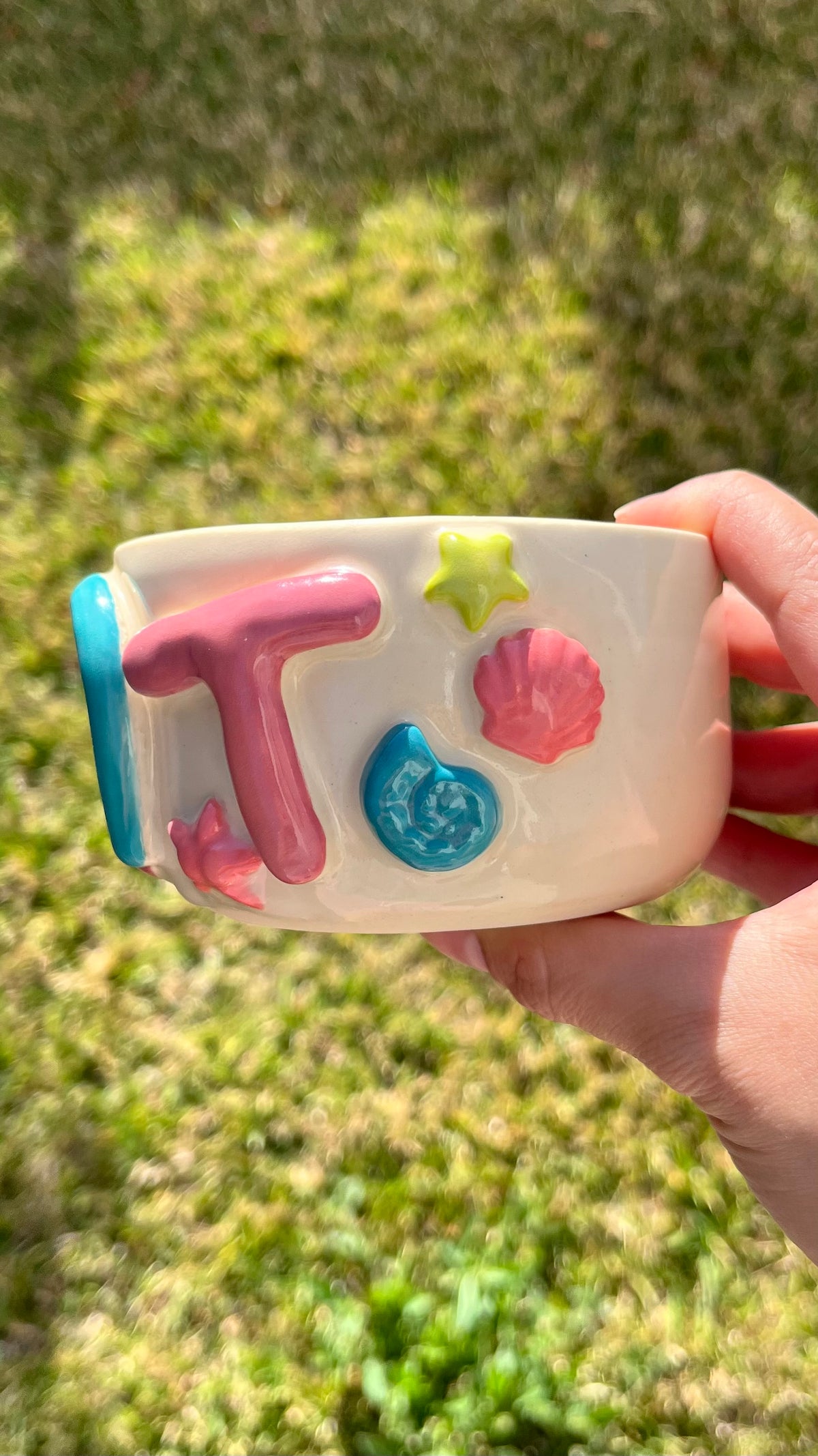 Beachy Mermaid Cunt Mug