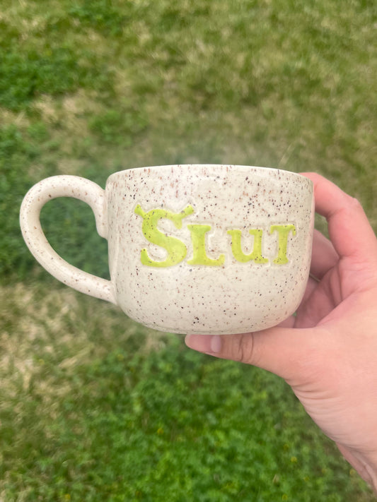 Shrek Slut Mug
