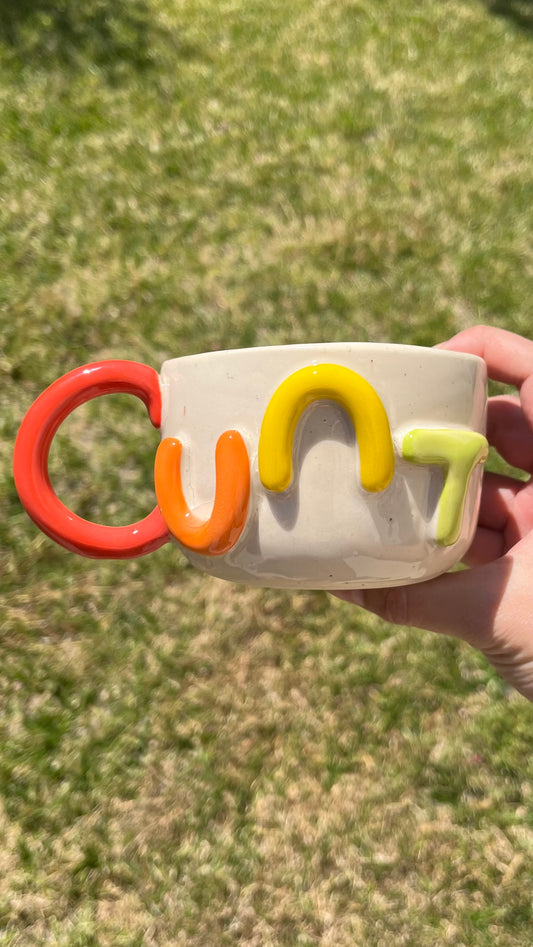 Rainbow Cunt Mug
