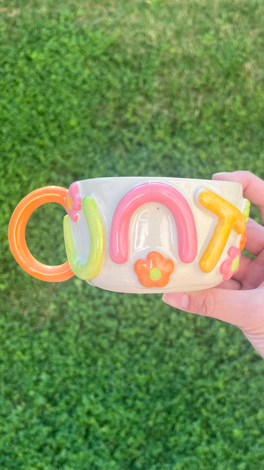 Flower Power Cunt Mug