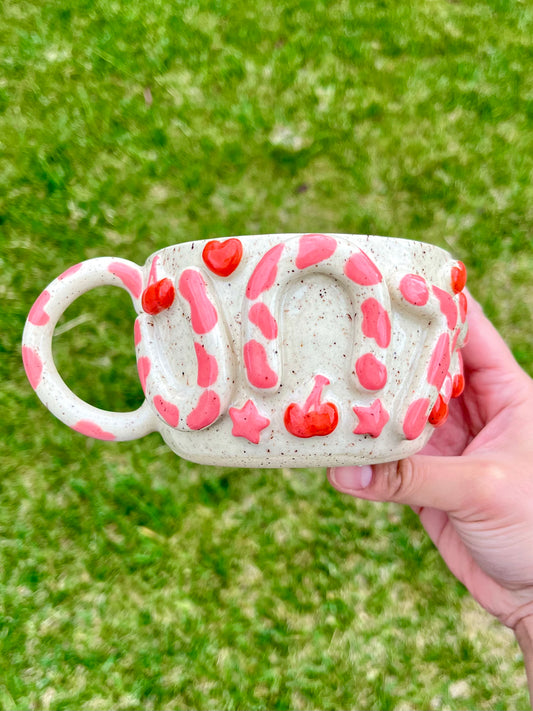 Pink Cow Cunt Mug