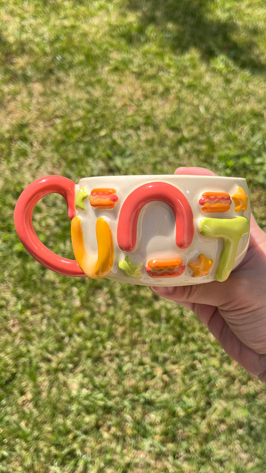 Hot Dog Cunt Mug
