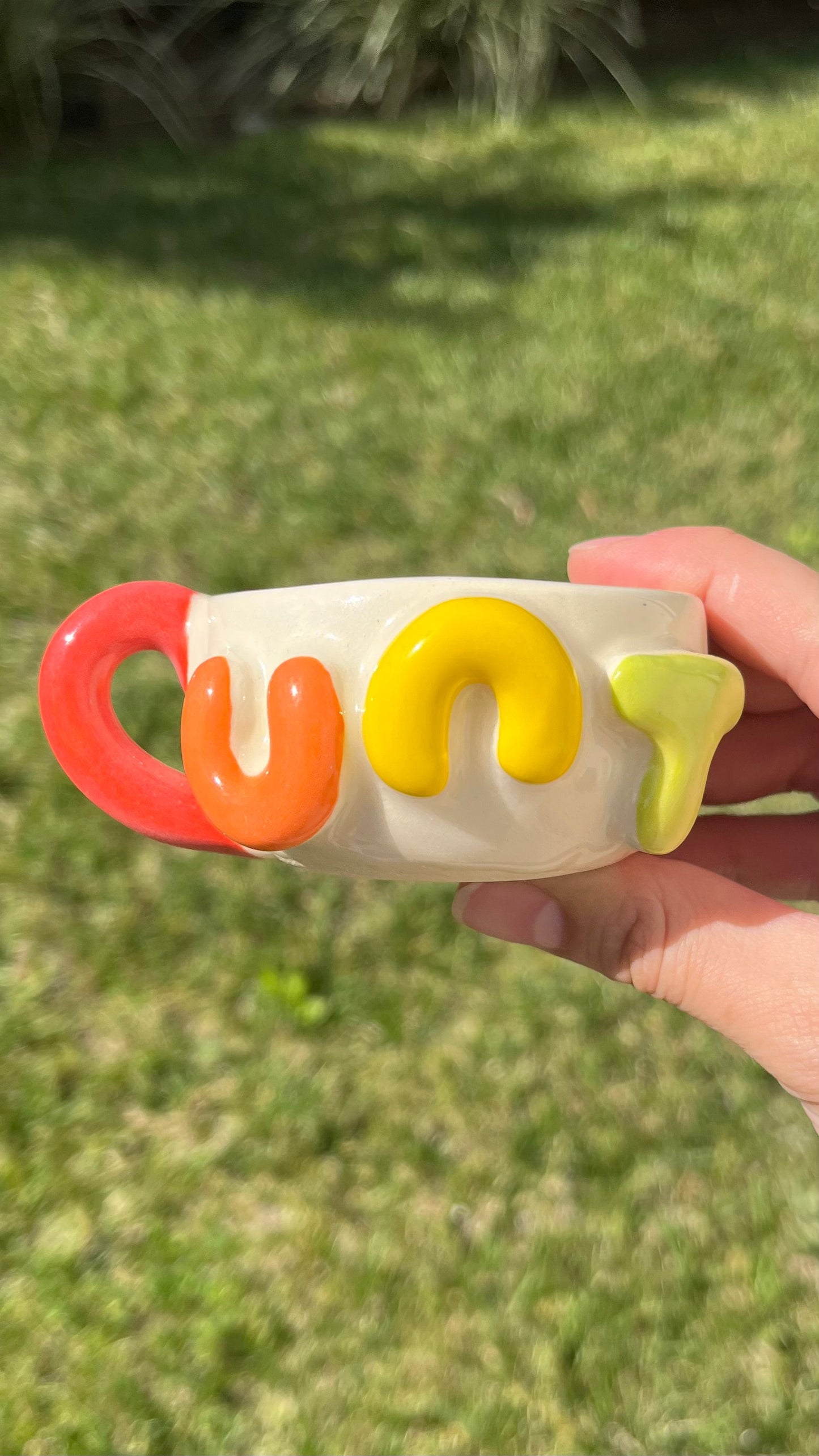 Mini Rainbow Cunt Mug