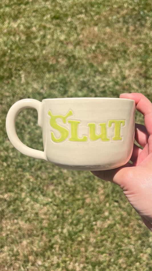 Shrek Slut Mug