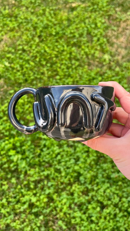 Sparkle Goth Cunt Mug