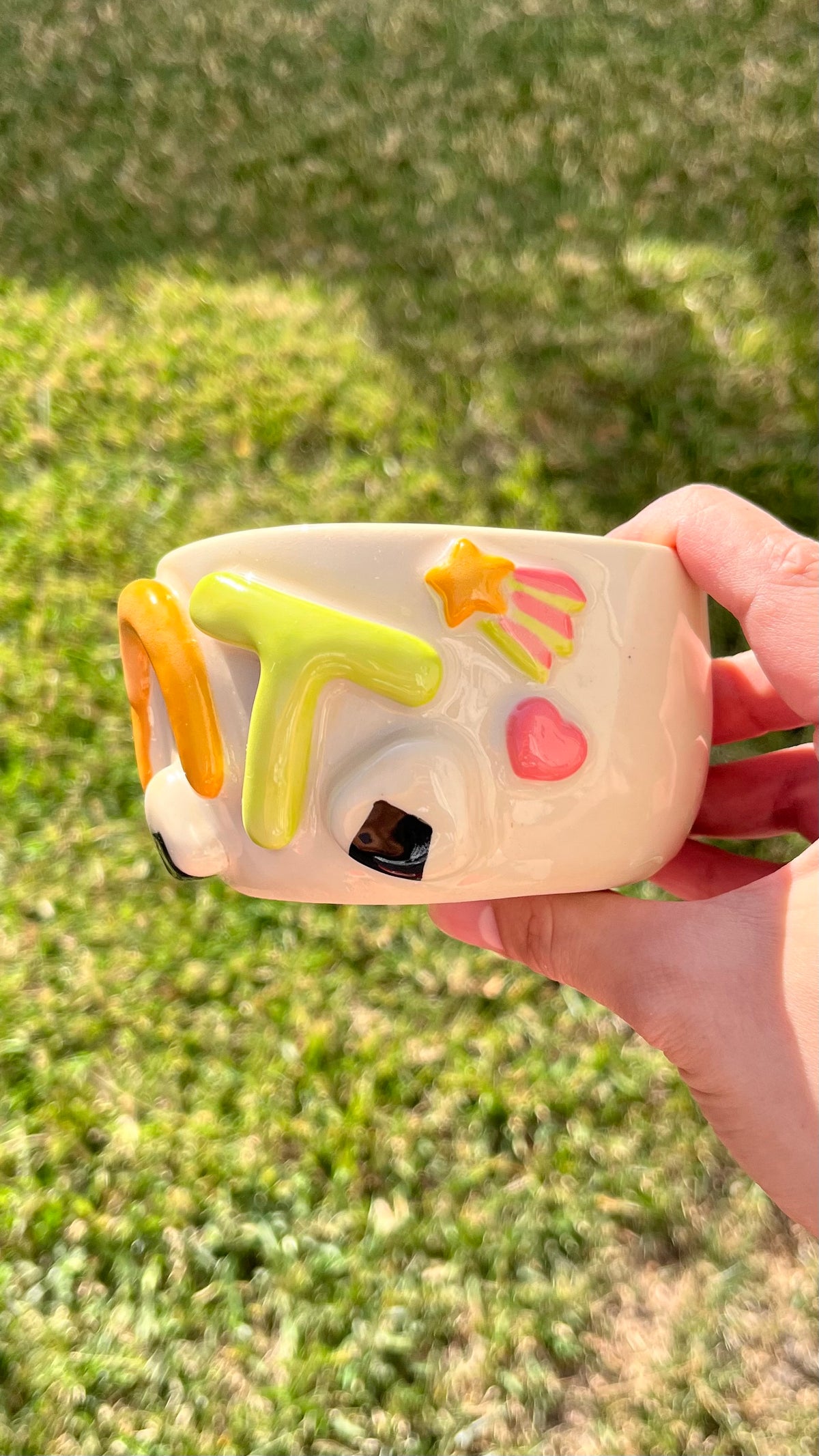 *SECONDS* Rainbow Onigiri Cunt Mug
