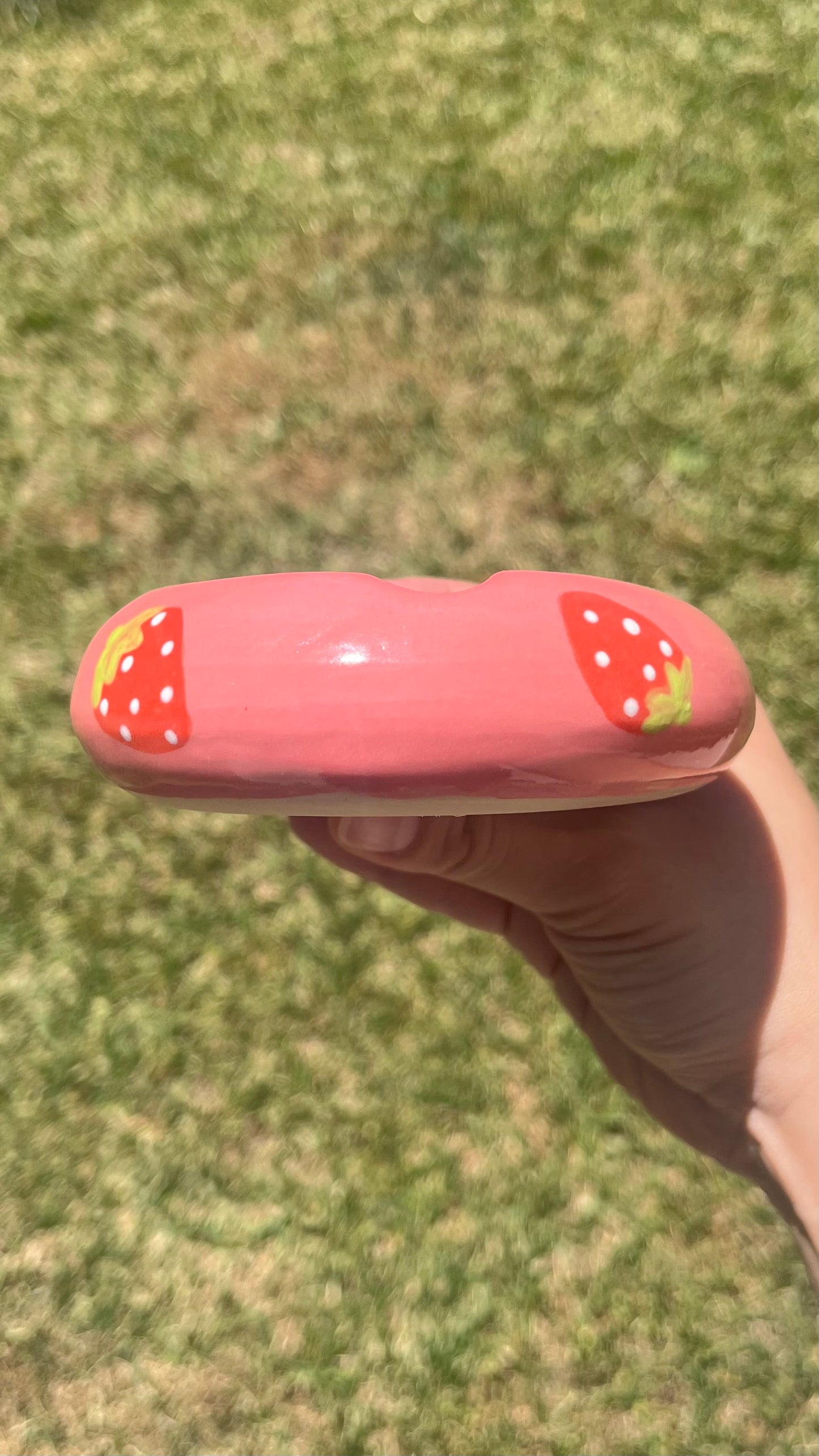 Strawberry “Hope Your Rapist Dies!” Ashtray