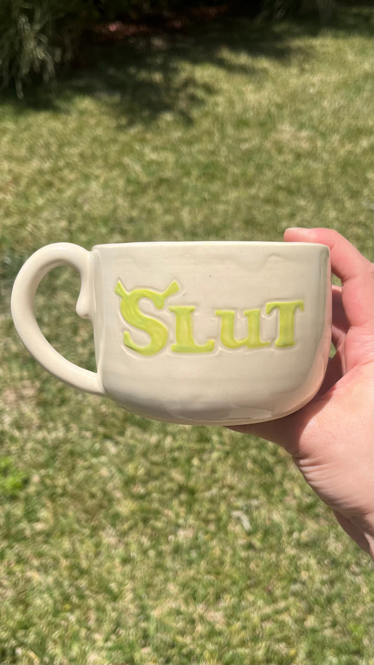 Shrek Slut Mug