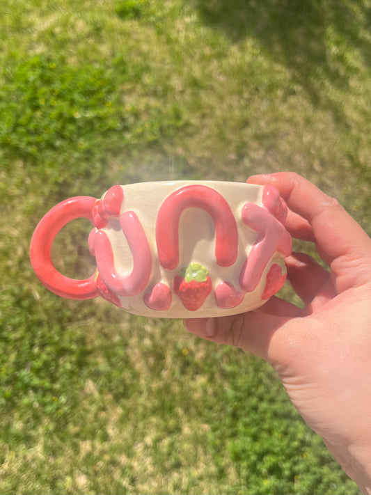 Kawaii Strawberry Cunt Mug