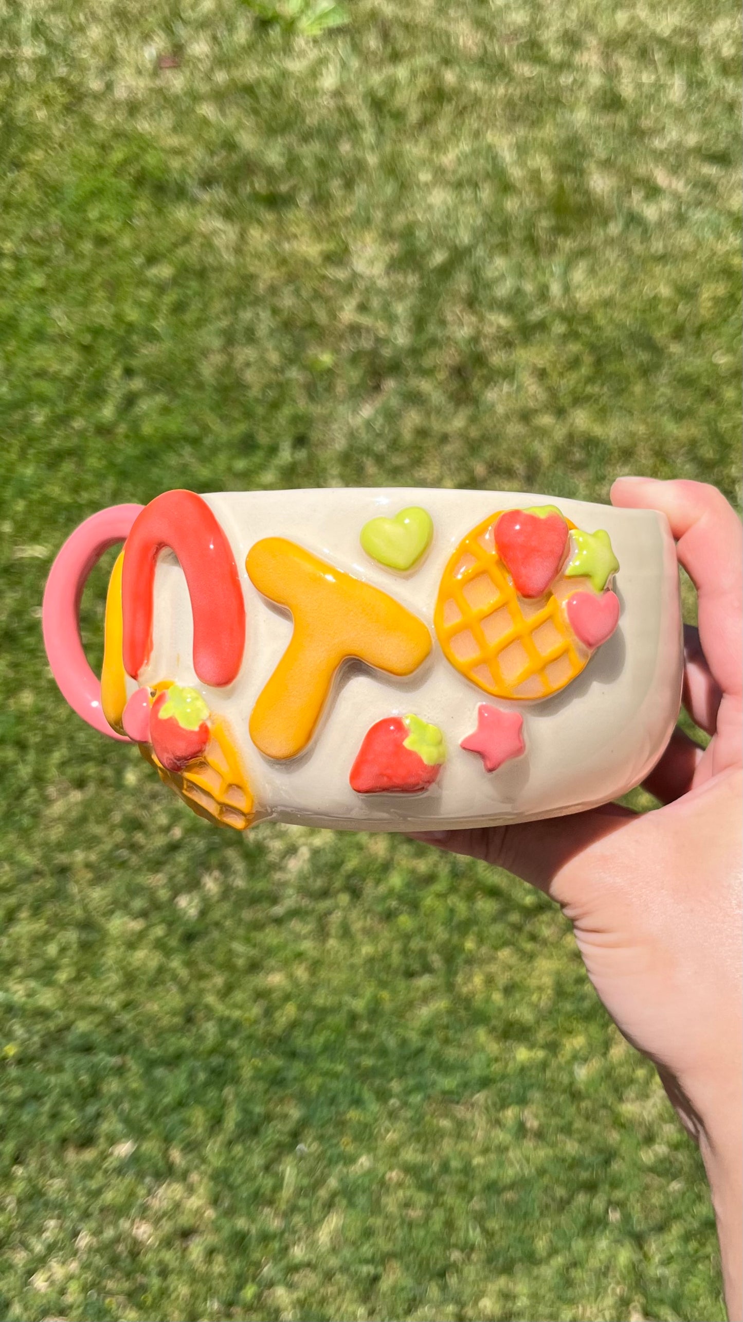 Strawberry Waffle Cunt Mug XL