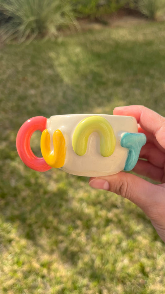 Mini Rainbow Cunt Mug