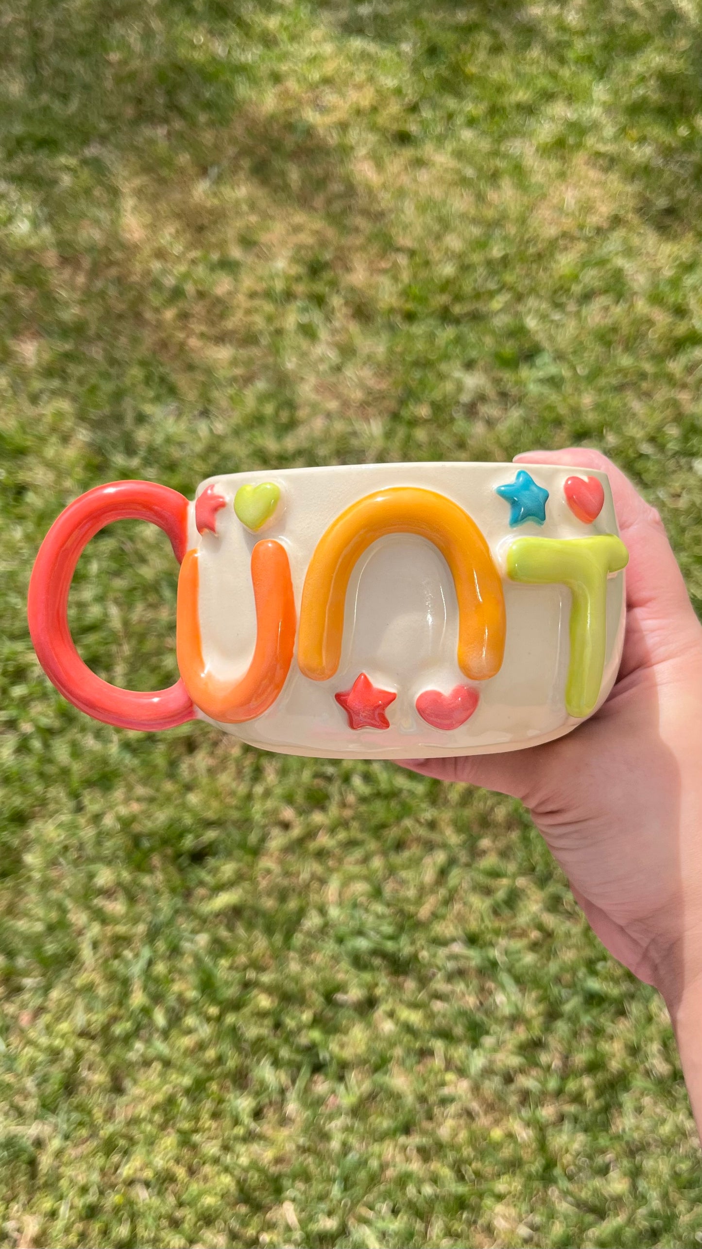 Rainbow Cutie Cunt Mug XL