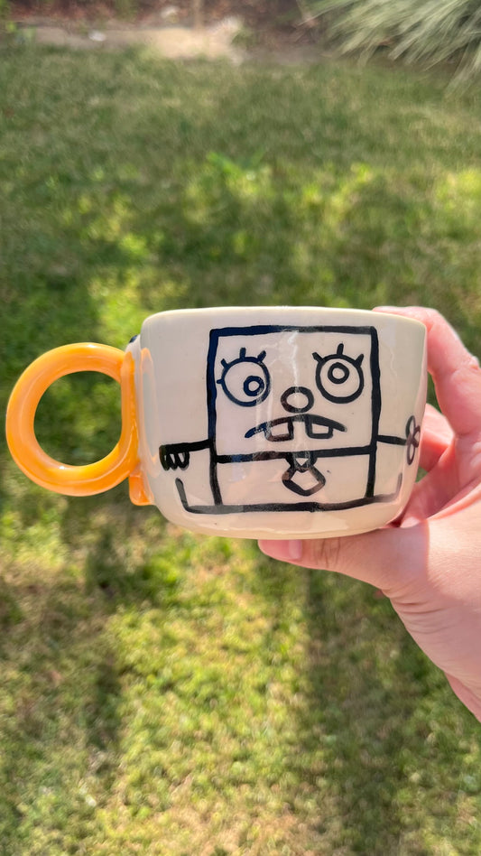 *SECONDS* Doodlebob Mug