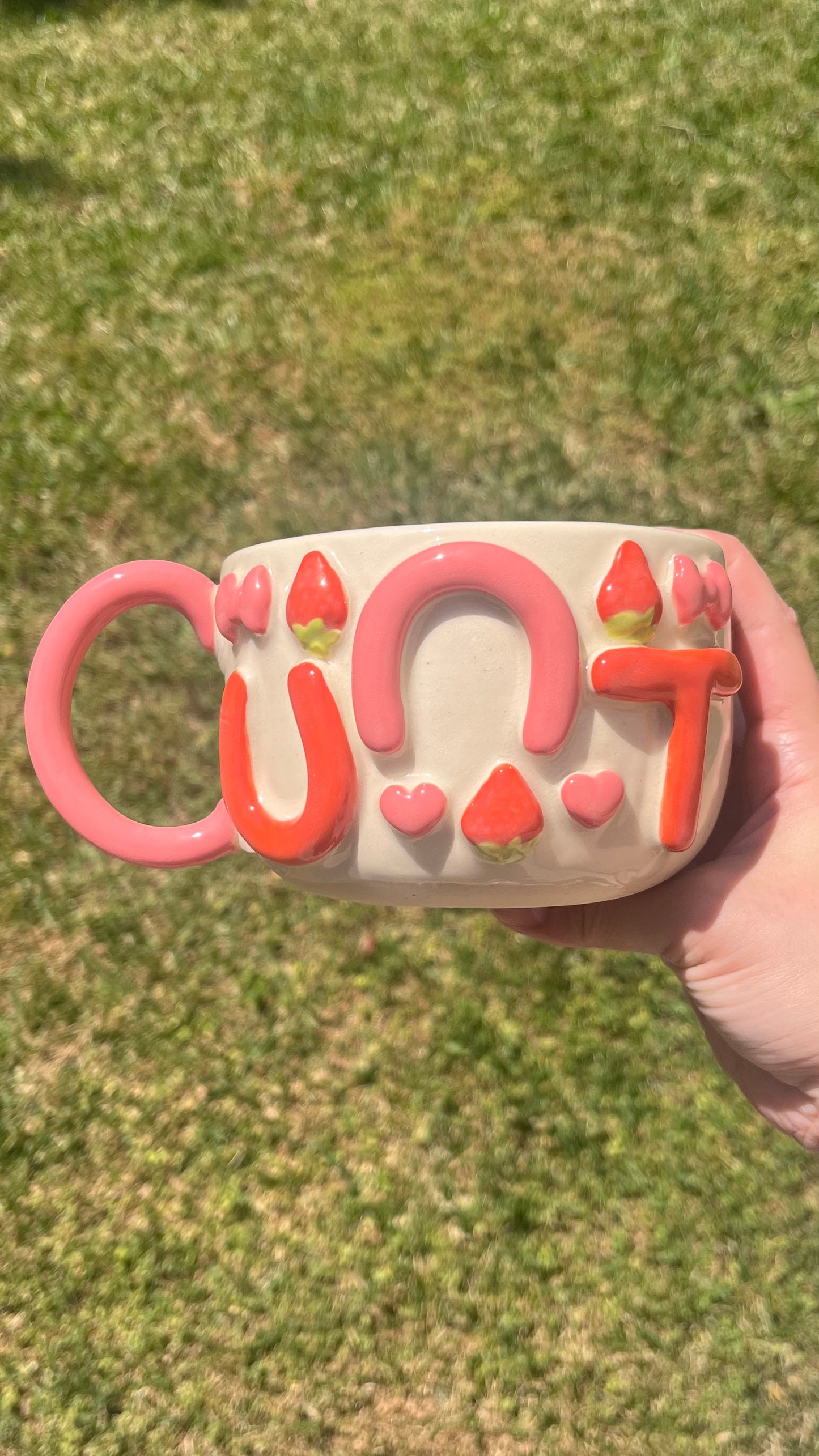 *SECONDS* Kawaii Strawberry Cunt Mug XL