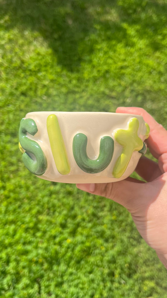 Mean Green Slut Bowl